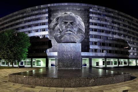 Karl-Marx-Monument in Chemnitz 